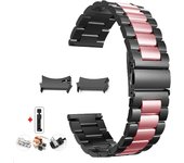 No Gaps Stainless Steel Band for Samsung Galaxy Watch7 6 4 Classic 46mm 47mm/Watch4 5 pro 44mm 40mm Strap Curved end Bracelet