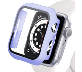 Tempered Glass+cover For Apple Watch Accessories 45mm 41mm 44mm 40mm 42mm Screen Protector Apple watch Case serie 9 4 5 6 SE 7 8