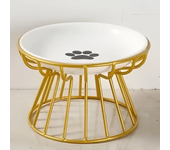 Pet Ceramic Bowl Nordic Cat Ceramic Cat Food Rack Canned High Foot Snack Plate Anti-Cervical Reinforcement Dog Bowl For Pets