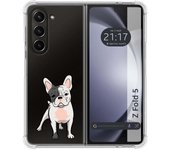 Funda Silicona Antigolpes para Samsung Galaxy Z Fold 5 5G diseño Perros 06 Dibujos