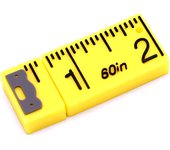 Cartoon USB Flash Drives Blue Sewing Machine Pen Drive Scissors Pendrive Tailor Creative Gift Ruler Memory Stick 128GB 64GB 32GB