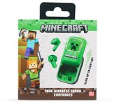 AURICULARES INALÁMBRICOS MINECRAFT CON ESTUCHE DE CARGA DESLIZANTE Y LUZ LED OTL Technologies