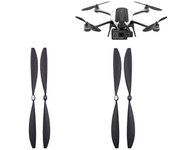 2 pair Drone Propellers Noiseless Impact-resistant Abs Replacement Blades Drone Accessories For Gopro Karma