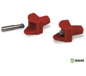GAUN Bebedero chupete horizontal para aves (4 uds)