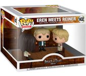 Funko - Figura Pop Moment Attack On Titan Eren Meets Reiner - Funko Pop Coleccionable De Edición Limitada - Funko Pop Diseño Detallado Y Realista - Funko Pop Ideal Para Regalo - Funko Pop Gran Variedad De Personajes
