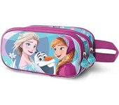 Estuche Portatodo 3D Doble Disney Frozen 2 Family 22 x 10 cm