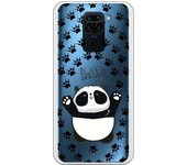 Funda compatible con Xiaomi Redmi Note 9 - Panda Hello Its me