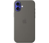 Funda de Silicona Apple con MagSafe para iPhone 16 Plus - Gris Piedra