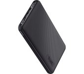Powerbank 10000mAh Trust Primo ECO/ Negra 3 Entradas, iPad, Samsung, Xiaomi, Huawei, Airpods, Móvil, Tablet, Negro