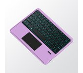 AJIUYU Wireless Touchpad Backlight Keyboard For iPad Pro 11 M4 2024 Air 11 4th 5th 6th 10th For ios Android Windows Tablet Phone