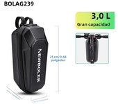 NEWBOLER Electric Scooter Front Bag Handle With USB Port Waterproof Quick Release 5L EVA Large Capacity Universal Xiaomi Scooter