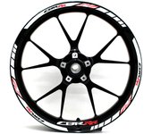 Kit de Pegatinas compatibles con  llantas de moto Honda CBR RR