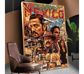 Narcos TV Series Pablo Escobar Anime Posters Sticky Whitepaper Sticker DIY Room Bar Cafe Kawaii Room Decor