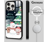 MINISO BuBu DuDu Phone Case Magnetic Phone Case For iPhone 16 15 14 13 12 11 Pro Max Plus Mini Magsafe Wireless Charging Cover