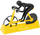 Cortadores de pizza, cortador de pizza para Bicicleta, cortador de Cuchillas Súper afiladas de Maple inliable Doble with