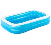 LILI HOME Piscina Inflable Rectangular 305x183x56 cm Y más medidas para elegir. Ofrece espacio más que suficiente para que toda la familia se refresque y se divierta durante los días calurosos. Las paredes laterales extragruesas ofrecen mayor resistencia