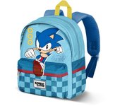 Sonic The Hedgehog - SEGA Faster Mochila Preescolar Joy, Azul