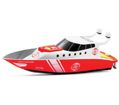 Lancha De Rescate Radio control Lifeguard 2,4 Ghz Bateria Y Cargador 34X10X12 Cm (Ninco NH99033)
