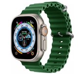 Correa de Silicona Ocean para Apple Watch Series 6 - 44mm - Verde