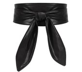 Womens Fashion Belt Wrap Wide Cinch For Dress Solid Color Belts