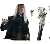 Harry potter - varita mágica / bastón de lucius malfoy