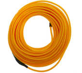 Cable electroluminiscente dorado de 2.3mm en bobina 5m con pilas - BeMatik