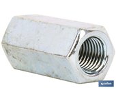 Manguito hexagonal m-6x20   caja 200 unid.