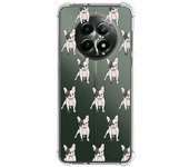 Tumundosmartphone Funda Silicona Antigolpes para Realme 12 5G / 12x 5G diseño Perros 12 Dibujos
