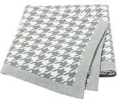 Baby Blankets Newborn Cotton Swaddle Wrap Plaid for Infant Kids Boys Girls Ultra-Soft Reversible Knitted Toddler Receiving Mats