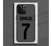 Football Superstar Number Phone Case For iPhone 15 14 13 12 11 Pro Max mini XS XR X 8 Plus SE Frosted Translucent Cover