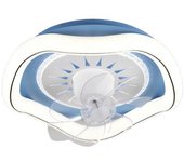 Ibelán - Ventilador de techo azul Infantil DC