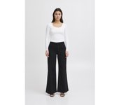 Vaquero wide leg negro ZINDY