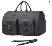 Bolsa de viaje plegable y convertible, ideal para hombres y mujeres, ideal para gimnasio al aire libre y para pasar la noche.