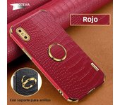 For iPhonex Case Zroteve Crocodile Leather Ring Holder Cover For iPhone X S XR XS Max 10 iPhoneXS iPhoneXR iPhone10 Phone Cases