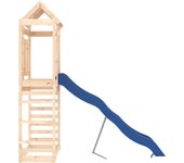 vidaXL Parque infantil de exterior madera maciza de pino
