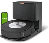iRobot Roomba Combo j7+ aspiradora robotizada Bolsa para el polvo Negro, Acero inoxidable