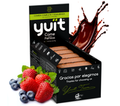 YUÏT - Barritas Proteina - Barritas Energeticas - Barritas Sustitutivas Comida - Barritas Proteinas Sin Azucar - 8,4 gr Proteína  Vegana y Sin Gluten  (12x50gr)