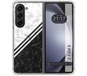Funda Silicona para Samsung Galaxy Z Fold 5 5G diseño Mármol 01 Dibujos