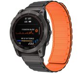 26mm Magnetic Silicone Strap for Garmin Fenix 7X 7 Pro Fenix 6X 6 5X 5Plus Tactix 7 Forerunner 965 955 Enduro 2 Solo Loop Band