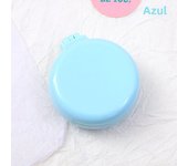 Mini Hair Comb With Mirror Foldable Comb Travel Portable Massage Women Girl Hair Brush Macaron Airbag Comb Styling Tools Gift