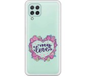 Funda compatible con Samsung Galaxy A22 4G - My Love