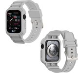 For Apple Watch Series 10 46mm 42mm Sport Protective Replacement Wristband iWatch Series 10 Retrofits Strap Strap Case One-piece