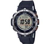 Reloj de pulsera CASIO Pro-Trek - PRW-30-1AER correa color: Negro Dial LCD Hombre