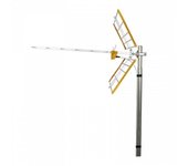 Antena Terrestre Televes L 700 UHF C21-48 18 Elementos G 13db - Recepción de Señal Clara