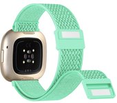 For Fitbit Versa 2/Versa 3/Versa 4/Charge 5 Bands Nylon Elastic Replacement Bands With Megnetic Buckle for Fitbit Charge 6 Strap