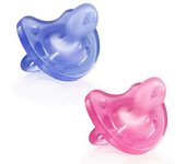 Chicco Chupete Physio Soft Silicona Rosa 16-36M (2 Uds)