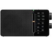 SANGEAN SR-36 NEGRO RADIO FM/AM ALTAVOZ INTEGRADO ANTENA TELESCÓPICA SALIDA AURICULARES