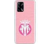 Funda original compatible con Oppo A74 4G - Villarreal rosa