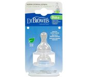 Dr. Brown'S Natural Flow Tetina Estándar Cereales +9M, 2 Uds