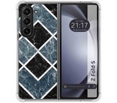 Funda Silicona para Samsung Galaxy Z Fold 5 5G diseño Mármol 06 Dibujos